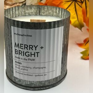 SOLD OUT! 10 oz Rustic Vintage Farmhouse Wood Wick Soy Scented Candle